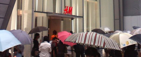 H&M＠銀座